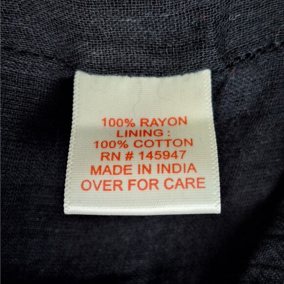 Womens Dress Medium Tunic Boho‎ Gauzy Whimsygoth Fairy Grunge Witchy Goth NWT - Picture 7 of 8